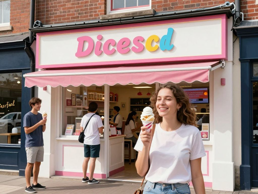 Exterior of the new Baskin Robbins ice cream shop in League City