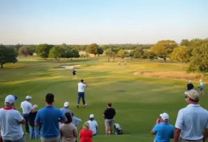 Golf tournament at Laredo Country Club