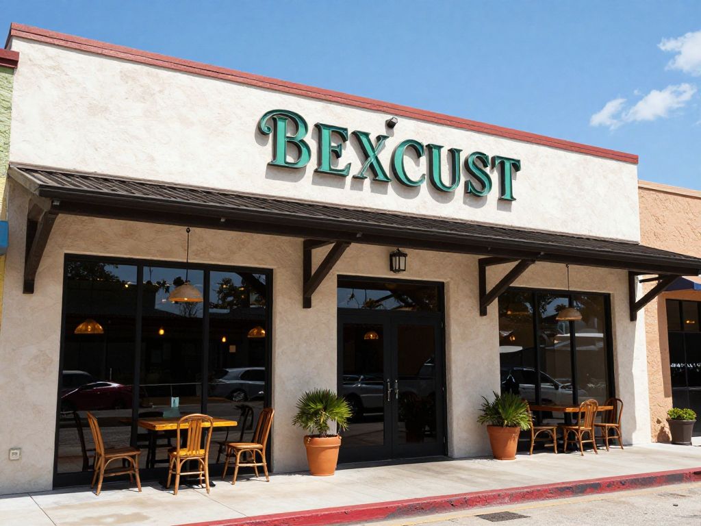 Exterior view of Cabana Mariscos restaurant in Beaumont, TX