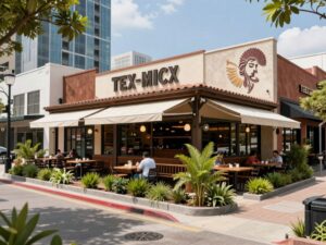 Artist's impression of Chuy's Tex-Mex restaurant in McKinney.