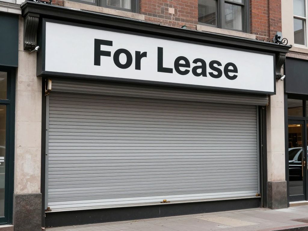 Closure sign on Francesca's retail store