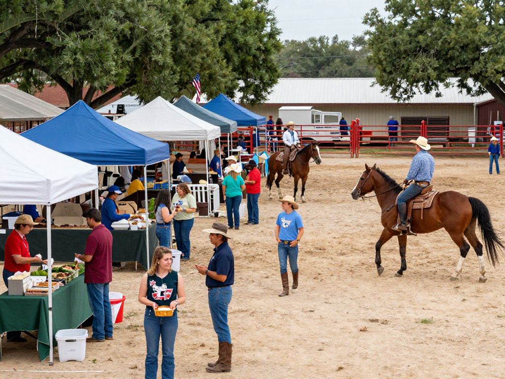 Community engagement weekend activities in College Station.