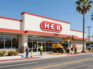 H-E-B Plus! store undergoing renovations in Corpus Christi