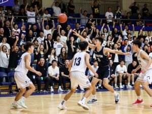 Exciting action during a high school basketball game in Houston
