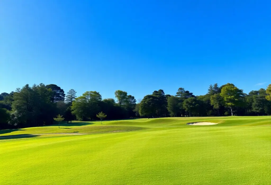 Kiara Romero celebrating her collegiate golf victory.