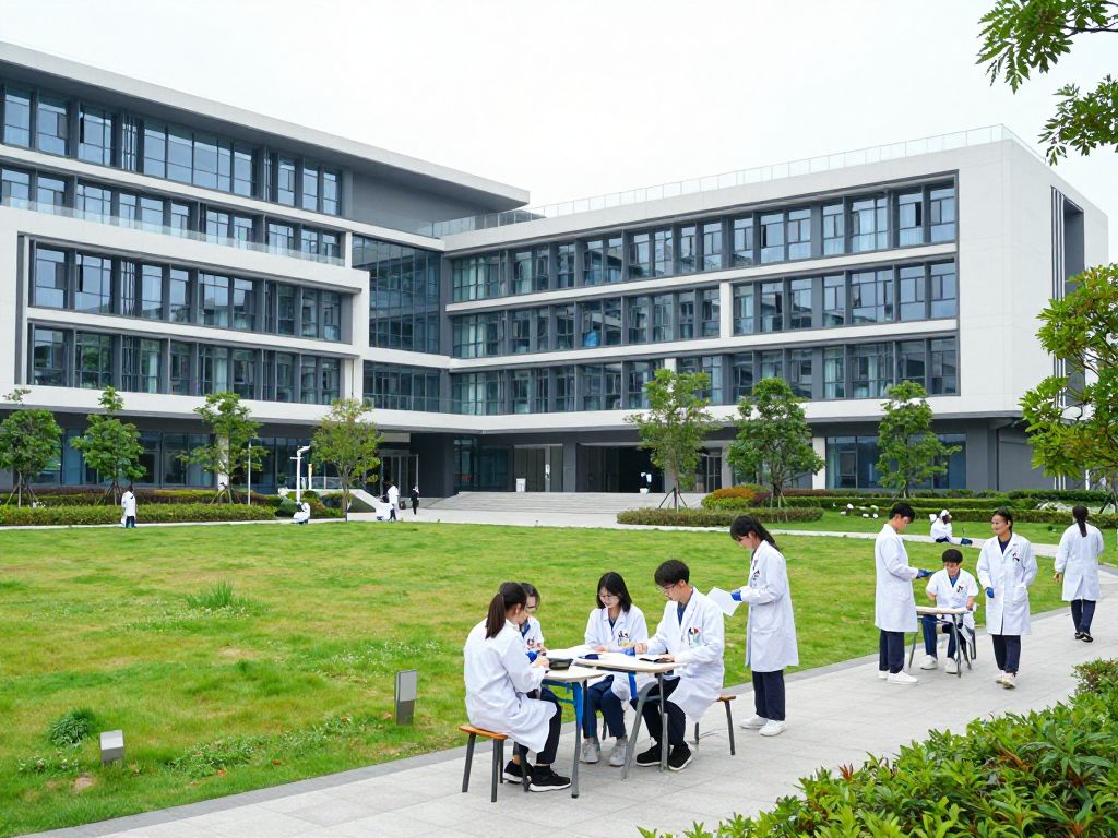 Rendering of the new University of Texas medical campus
