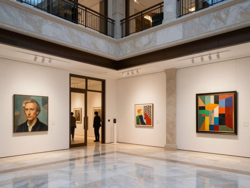 Exterior view of Opera Gallery in the River Oaks District, Houston