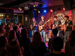 Live performance by the South Austin Moonlighters at McGonigel's Mucky Duck