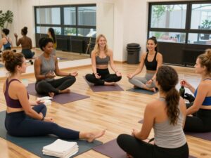 Singles participating in Tantra Speed Date activities in Houston