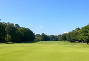 Golf course at The Woodlands Country Club during the Texas Golf Throwdown