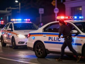 Car theft incident in Montrose, Houston