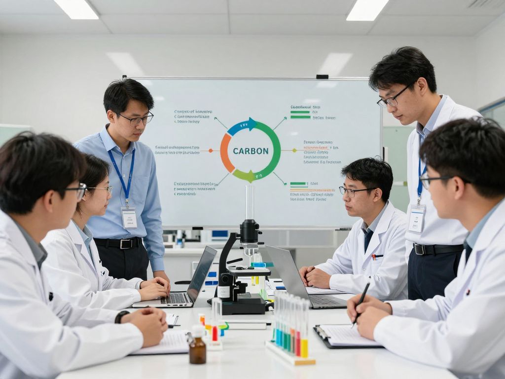 Research team at UT Austin developing carbon management solutions.