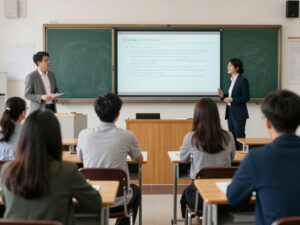 Educators participating in professional development programs