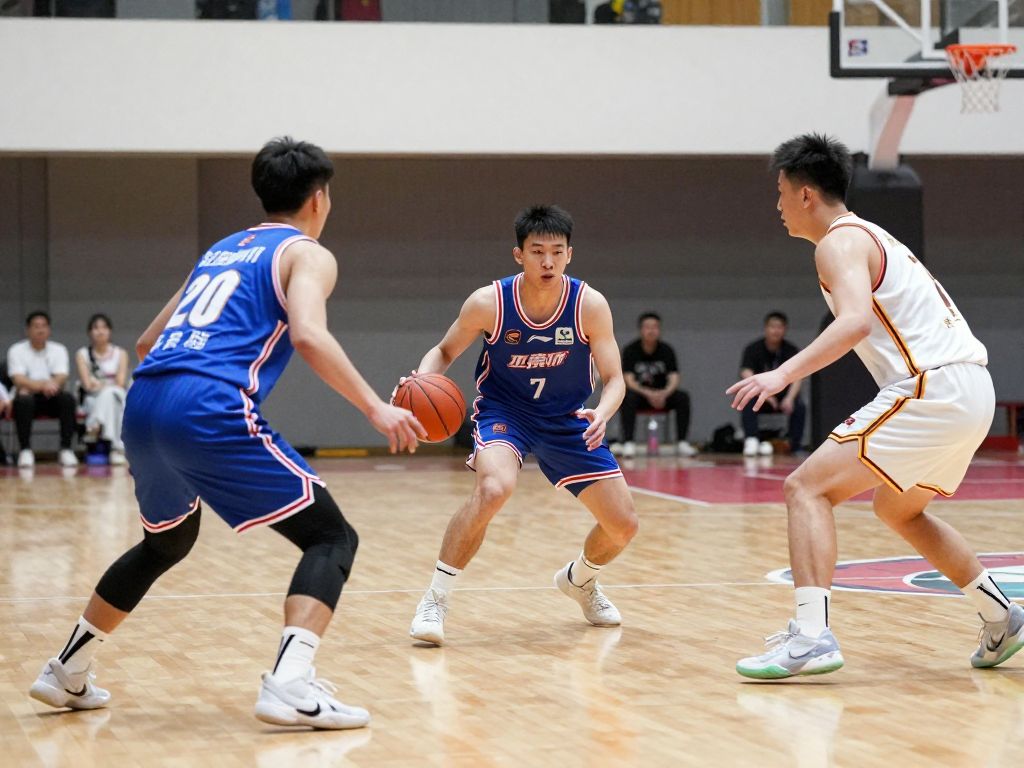 Texas women's basketball team playing during a game.
