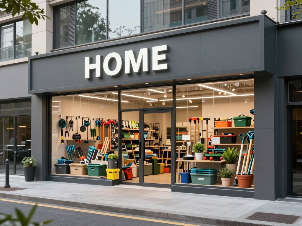 Exterior view of the new VEVOR store in Houston, Texas.