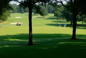 Women's golf tournament at The Woodlands Country Club