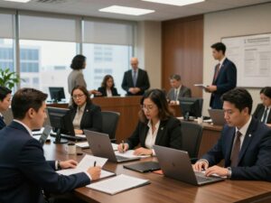 Interior of Wyly & Cook Law Firm in Houston