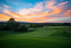 APSU women's golf team playing at Riverbend Intercollegiate