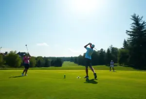ETSU men's golf team competing at Louisiana Classics