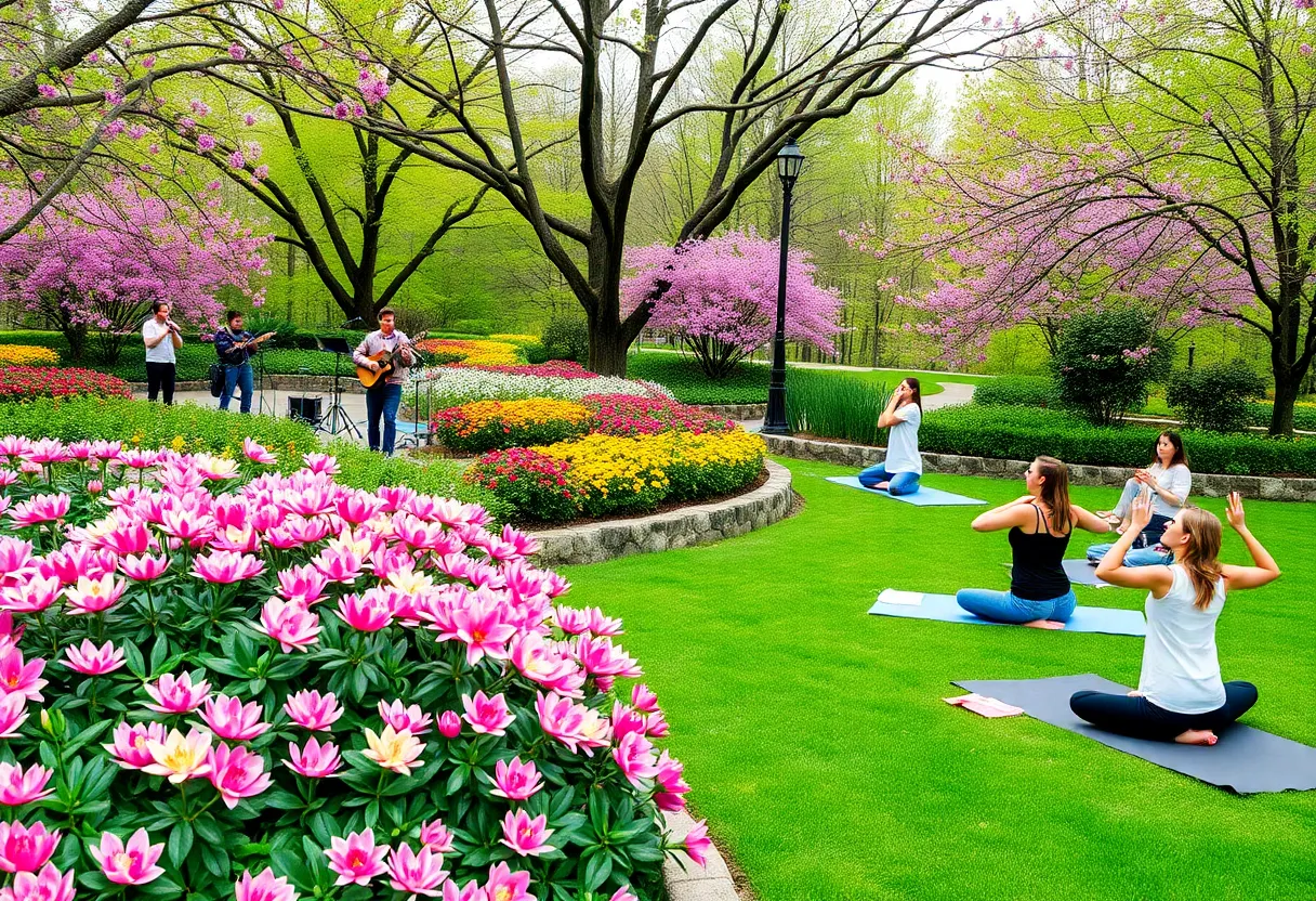 Various garden events in Houston during March 2026