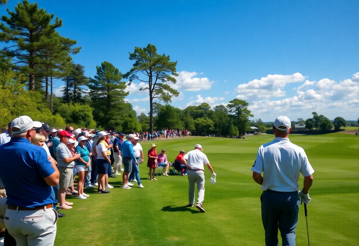 Players competing at the Texas Children's Houston Open