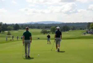 Men's golf tournament at Oakbourne Country Club