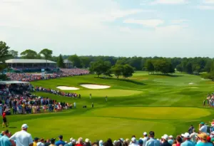 Golf course during the 2026 Texas Children's Houston Open