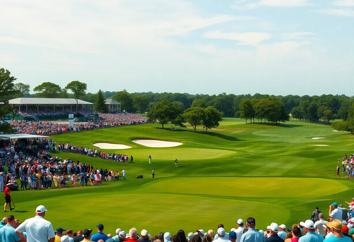 Golf course during the 2026 Texas Children's Houston Open