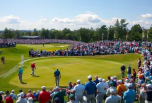 Players competing at the Texas Children's Houston Open