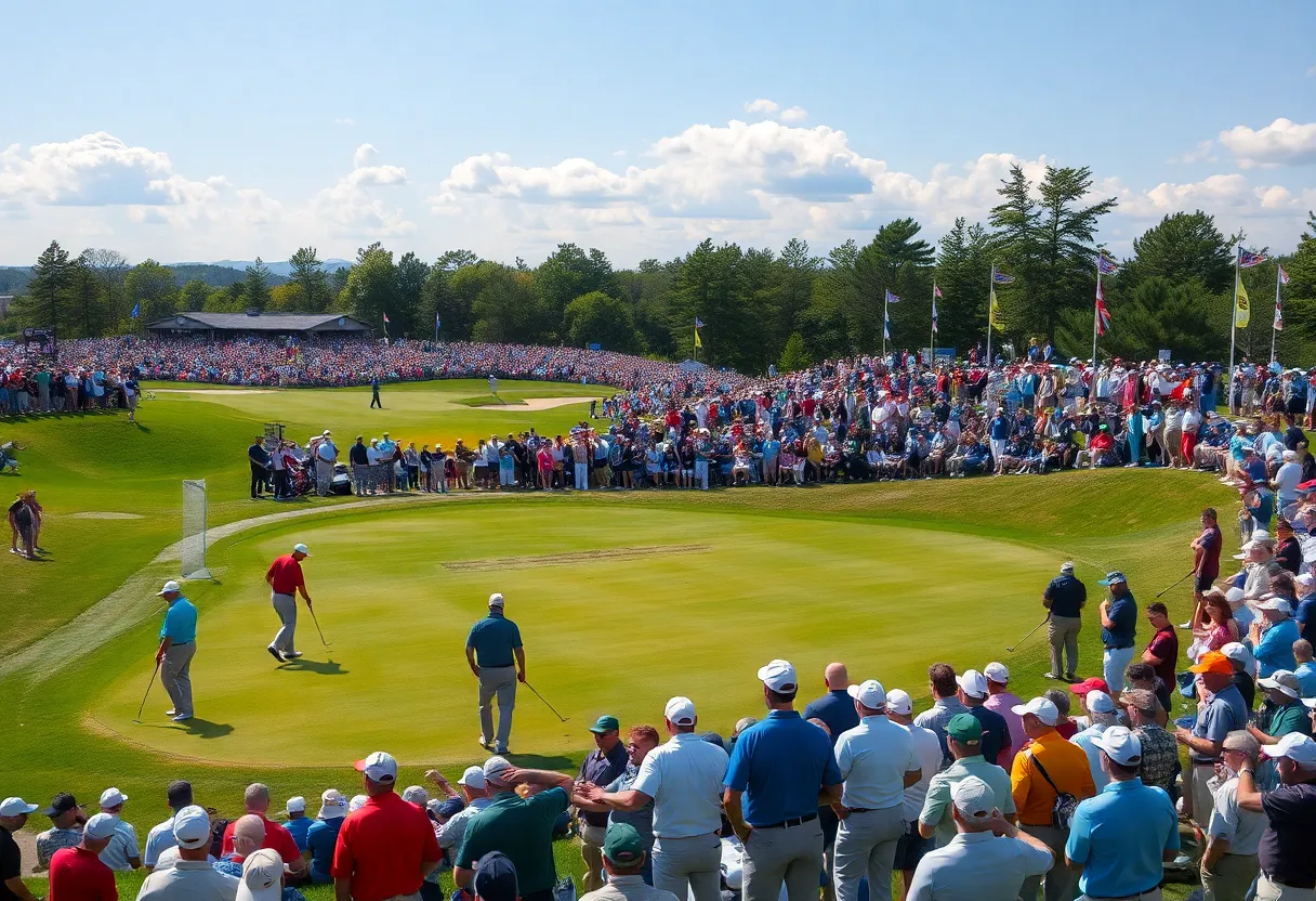 Players competing at the Texas Children's Houston Open
