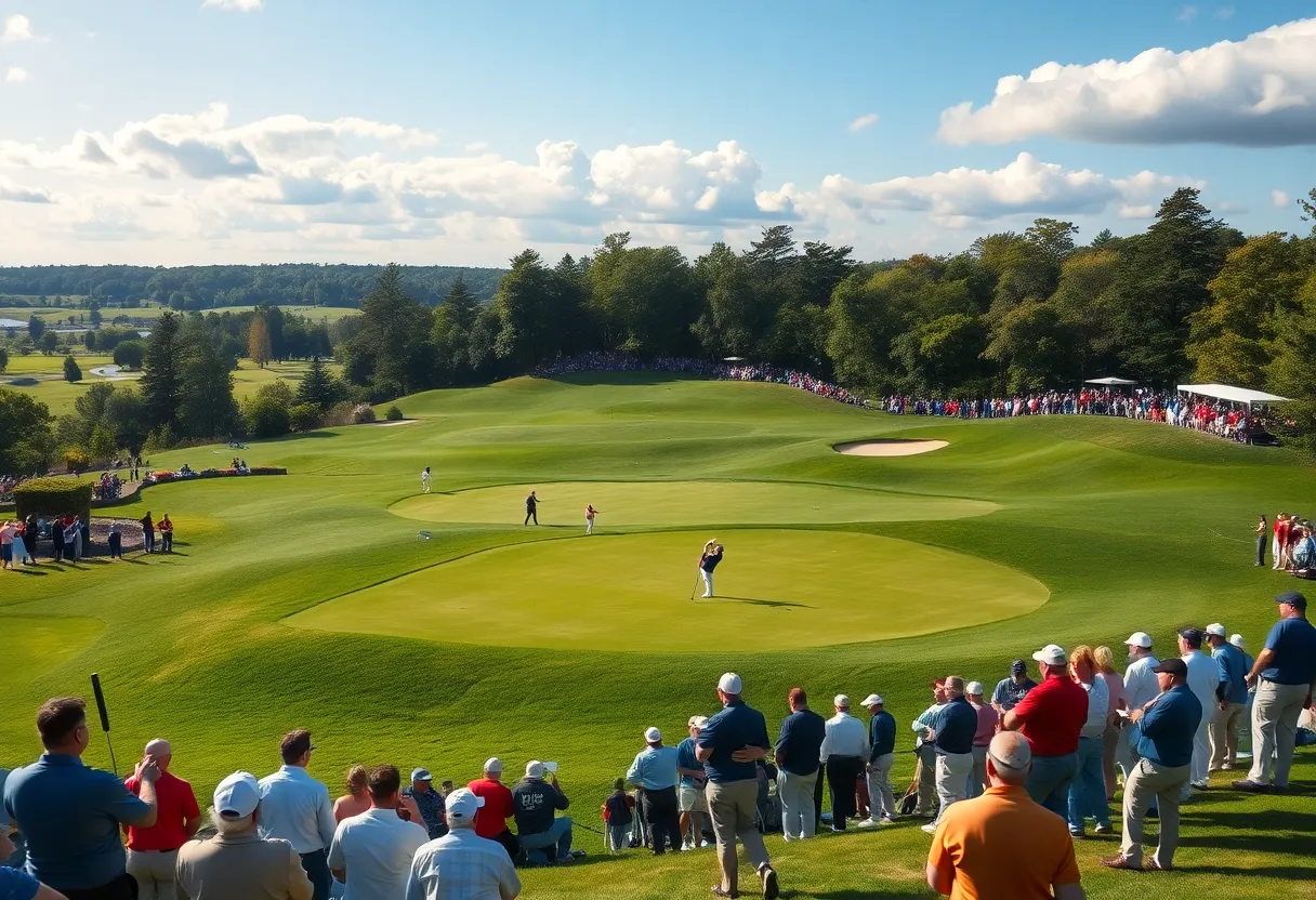Golf Course View of Texas Children's Houston Open