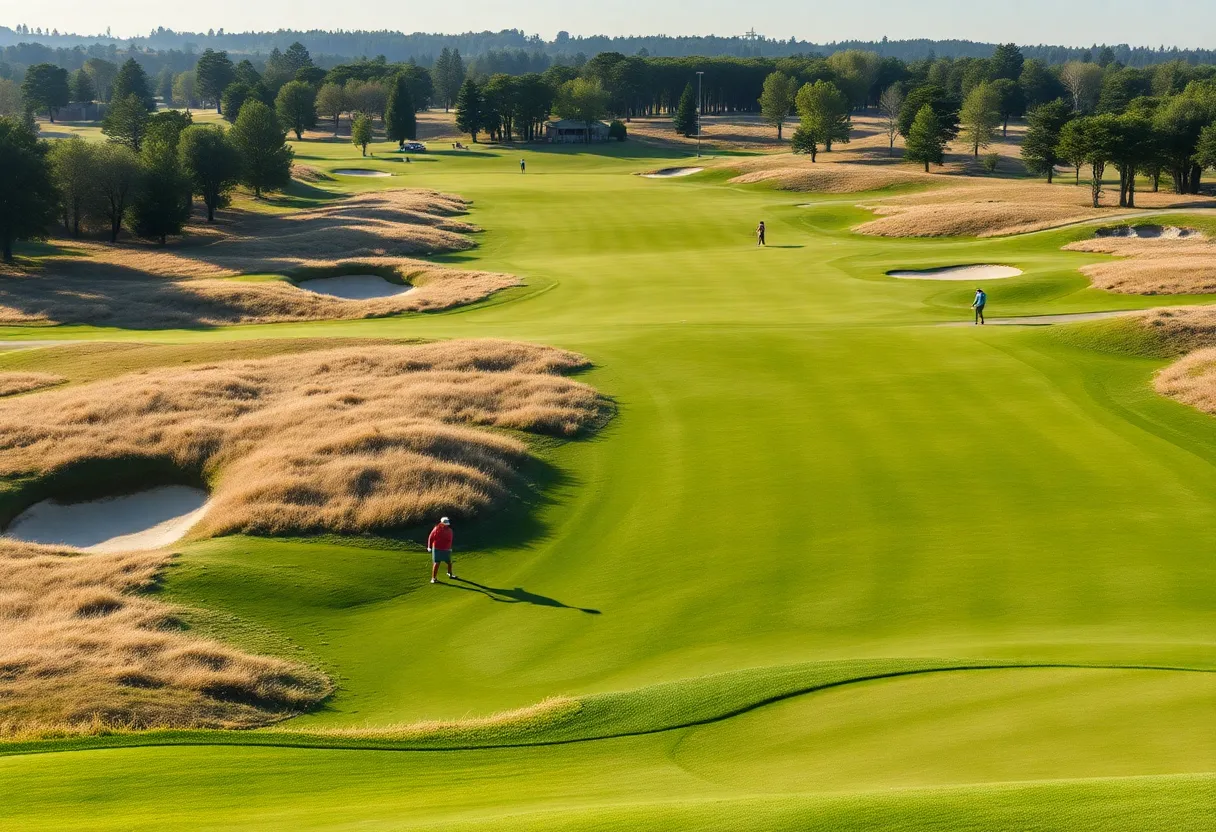 Memorial Park Municipal Golf Course during the Texas Children's Houston Open