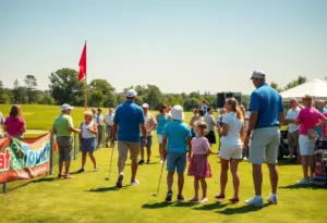 Golf tournament event supporting Texas Children's charity initiatives