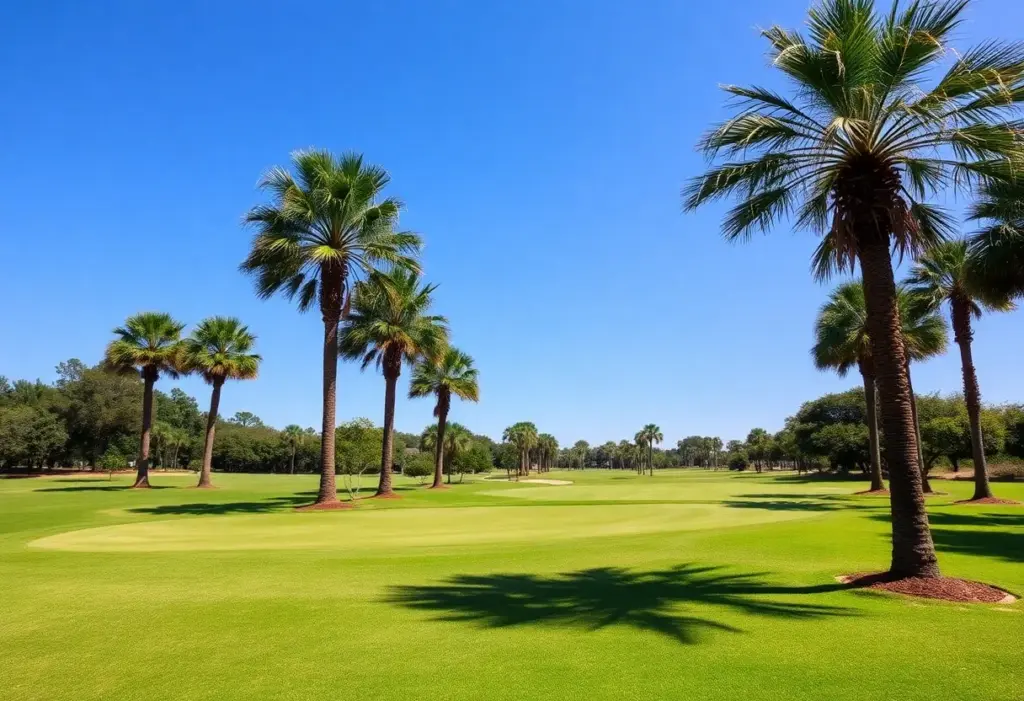 Beautiful view of TPC Houston's golf course