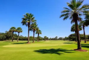 Beautiful view of TPC Houston's golf course